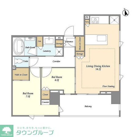 Mトリアノンの物件間取画像